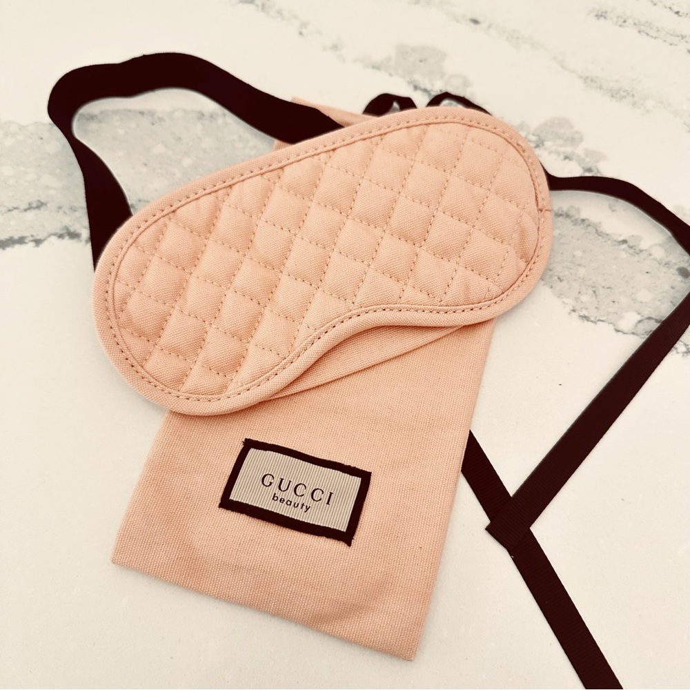 GUCCI Bloom Quilted Sleep Mask - Picture 3 of 8
